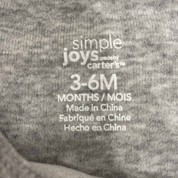Simple joys by Carter’s short sleeve baby bodysuits pack of 2 - Picture 6 of 6